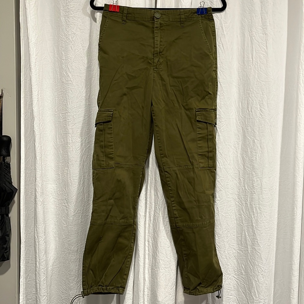 Green pants